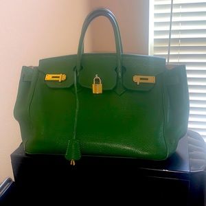 Teddy Blake caty green hand bag